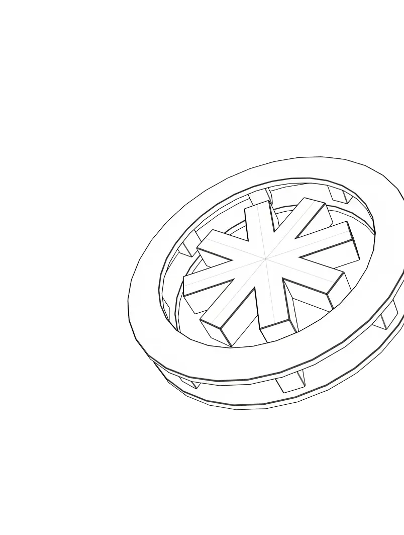 Background Element gear Top Right